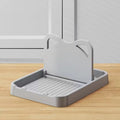 Kitchen Counter Spoon Rack - Pot Lid Rack and Spoon Rack - Multi-Purpose Small Tools to Keep the Countertop Clean - Silicone Rac