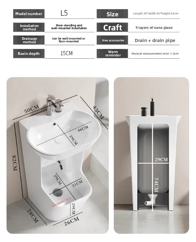 Bathroom Sinks,Double Level Porcelain Wudu Sink,Foot Wash Basin Ablution,Ceramic,mop Sink,Indoor and Outdoor