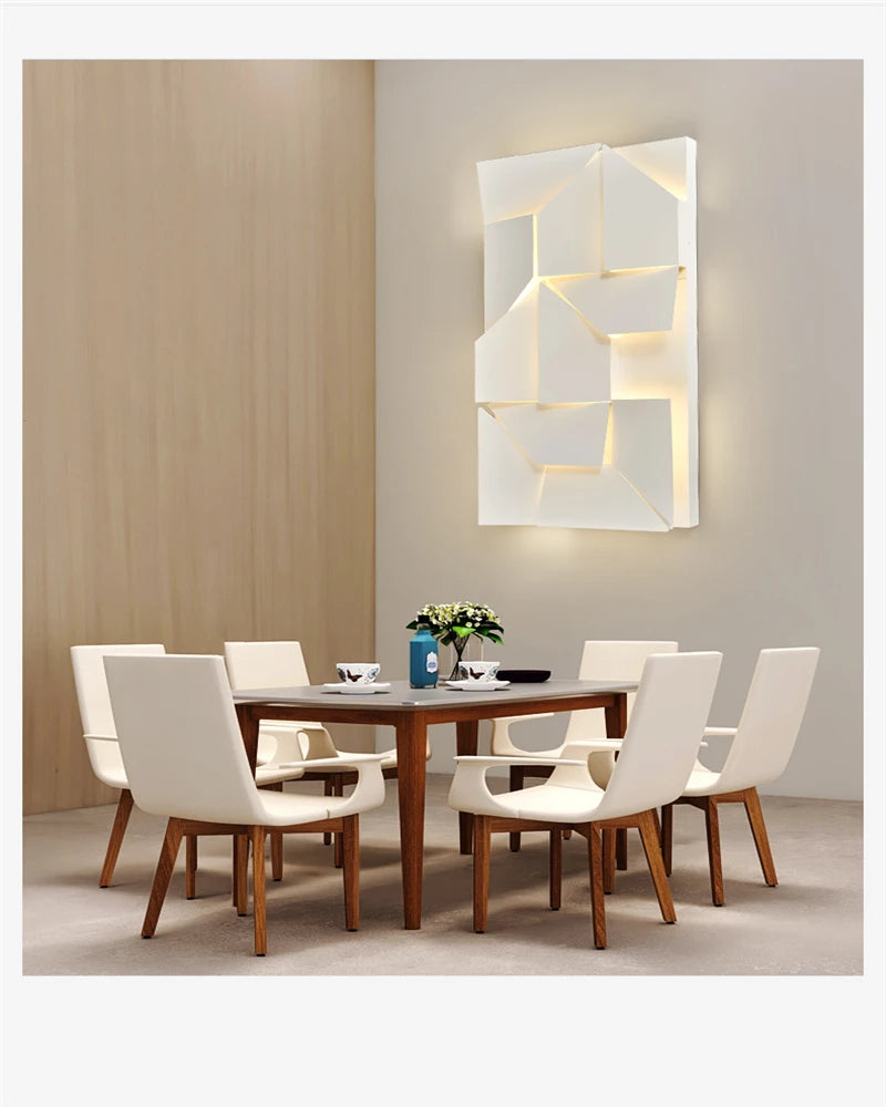 Living Room Background Wall Art Wall Lamp Minimalist Bedroom Bedside Entrance Hall Foyer Hallway Decorative Wall Painting Lamp