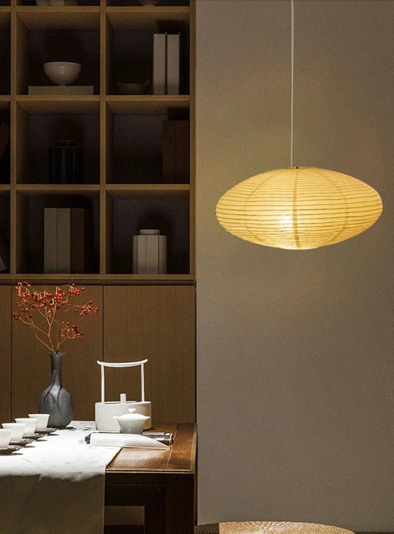 Living Room Hotel Environmentally Friendly Home Simple Nordic Lampshade Decoration Paper Lantern in Study Chandelier