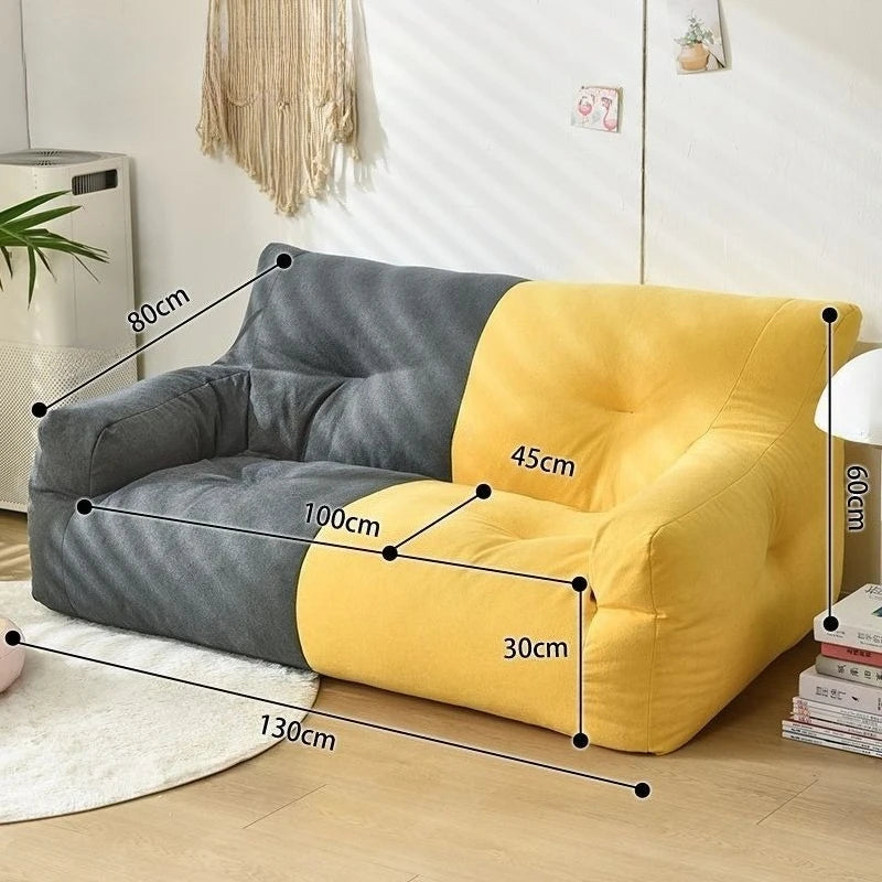 Living Room Sofas Modern Bean Bag Lazy Sofa Removable and Washable Bedroom Sofas Household Room Furniture Balcony Sleeping