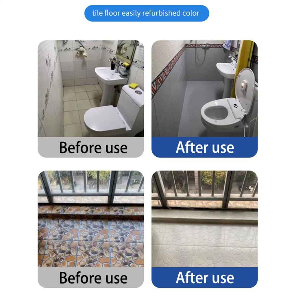 Bathroom Tile Paint Kit Tile color change paint Glass ceramic renovation bathroom water based paint for Bathtubs Sink