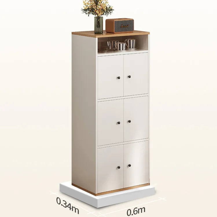Living Room Storage Cabinet Chest of Drawers Bedroom Wooden Locker, Small Standing Cabinet, Household Bedside Locker, Drawers