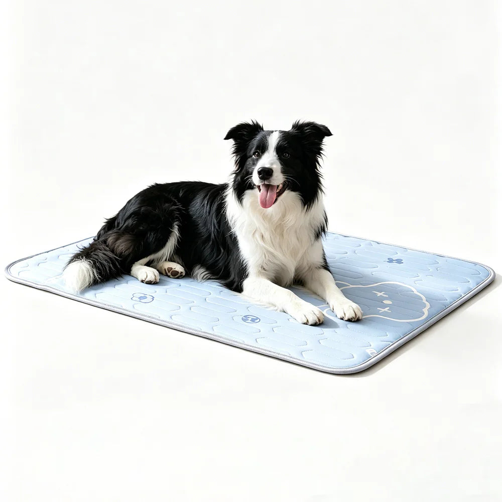 Dog Cooling Mat Summer Pet Cold Bed 3 Sizes For Small Big Dogs Pet Cat Portable Cooling Durable Blanket Sofa Cat Ice Pad Blanket