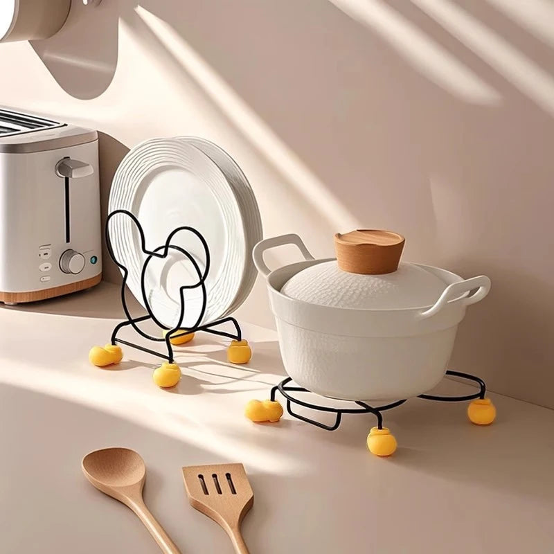 Kitchen Stove Insulation Rack, Mickey Kitchen Storage Rack, Bowl Rack, Pot Rack, Cutlery Rack, Multifunctional, Optional Styles