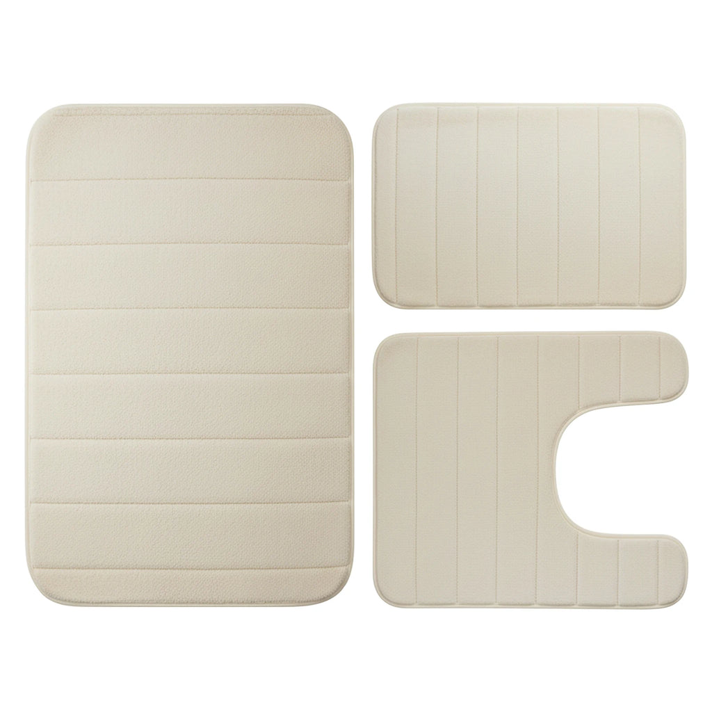 Super Absorbent Bath Mat Memory Foam Carpet Non-slip Bathroom Rug Bathtub Side Floor Rugs Shower Room Doormat Toilet Footpad