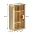 Bathroom Shelf Wall Mounted Waterproof Tissue Box Multifunctional Storage Rack for Toiletries Storage Box Shampoo Organizer