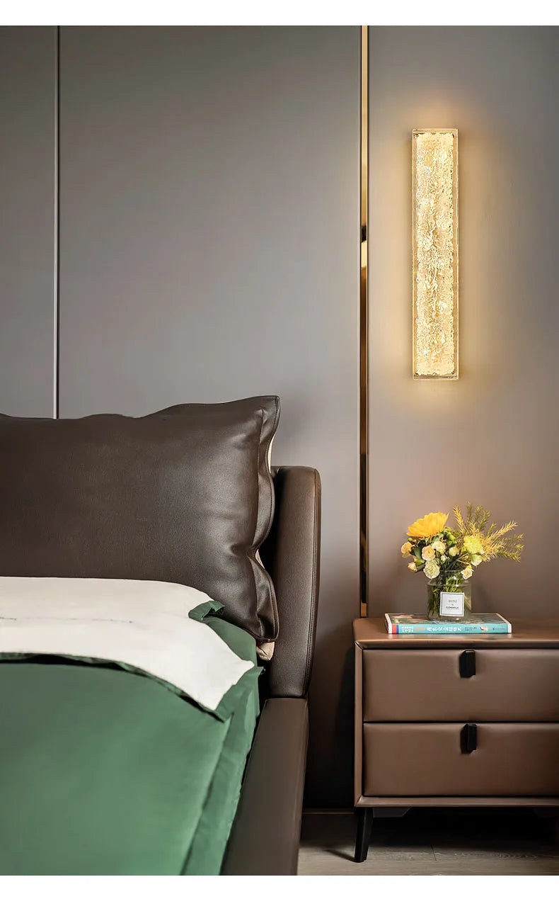 Living Room Simple Design Wall Lamp New Modern Minimalist Background Bedroom Bedside Decorative Trendy Lighting