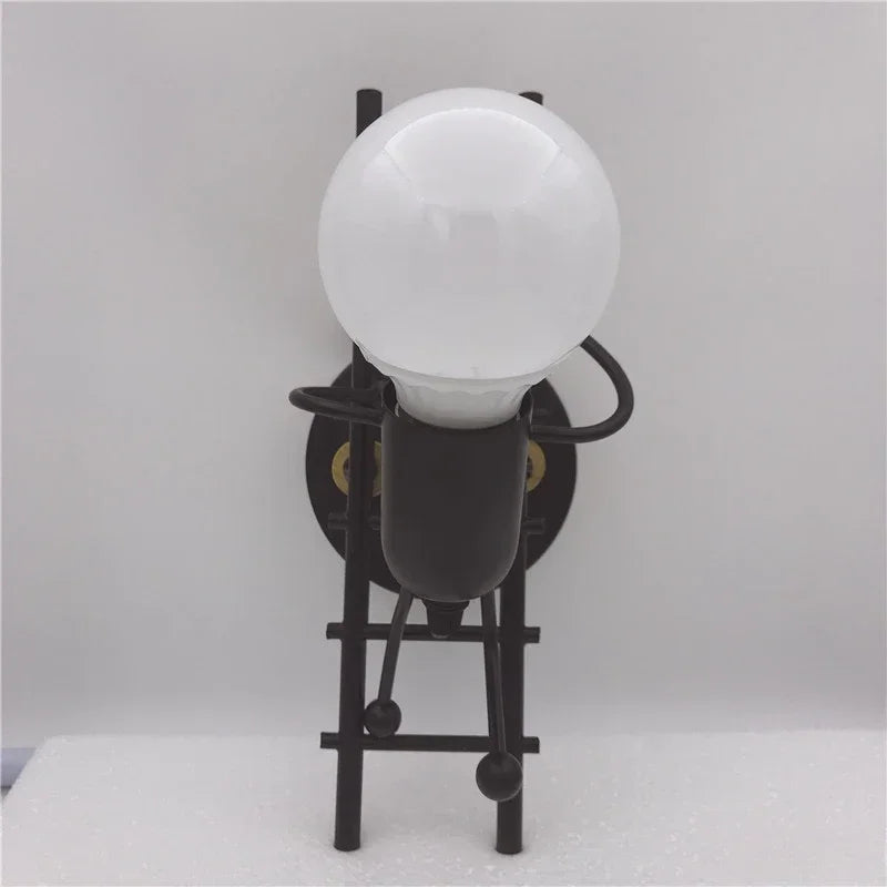Creative Personality Living Room Bedroom Bedside Lamp Balcony Corridor Corridor Wall Lamp Art Children's Room Wall Lamp