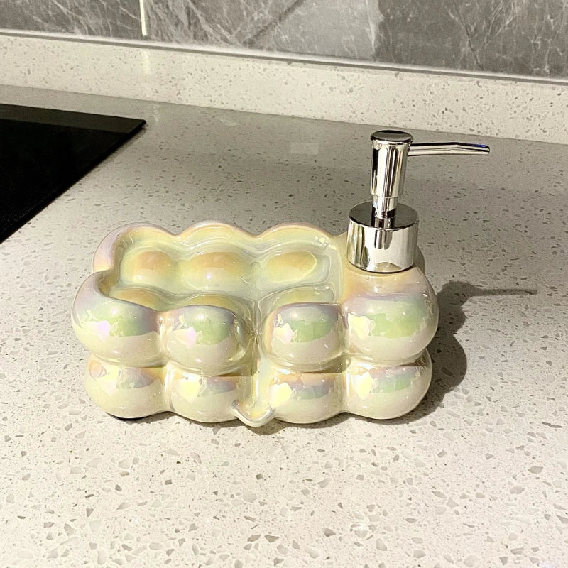 Bathroom Lotion Bottle Press Dispenser Bottle Large Volume Hand Sanitizer Bath Liquid Bottle Soap  Use Box Hotel Household