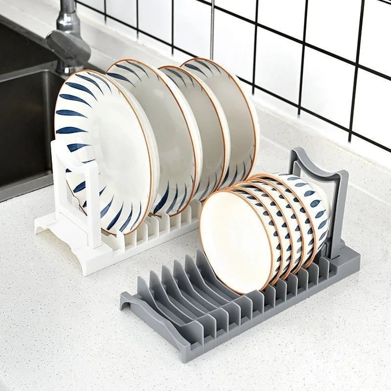 Kitchen Dishware Storage Rack Sink Disposal Shelf Home Use Tabletop Bowl Drainage Storage Box Dish Drying Holder
