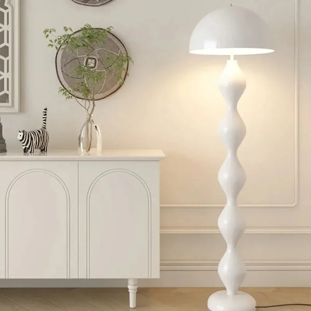Nordic Living Room LED Floor Lamp Creative Mushroom Shape Indoor Atmosphere Lighting Decorative Floor Lamp