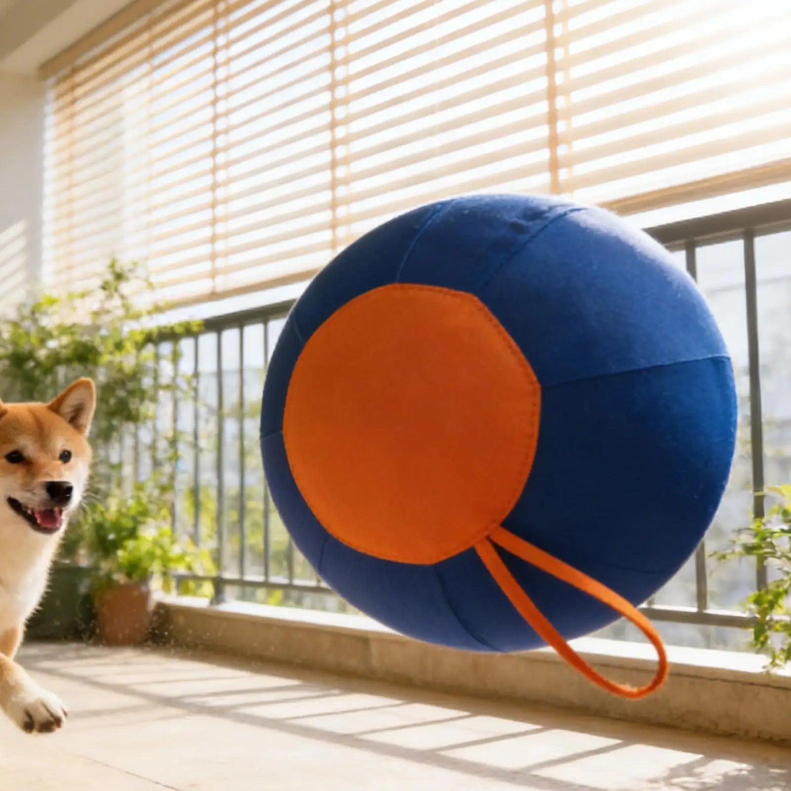 Large Dog Ball Interactive Moving Toys Pet Supplies Herding Ball for Dogs Breed for Puppy Small Medium Large Breed Keep Busy