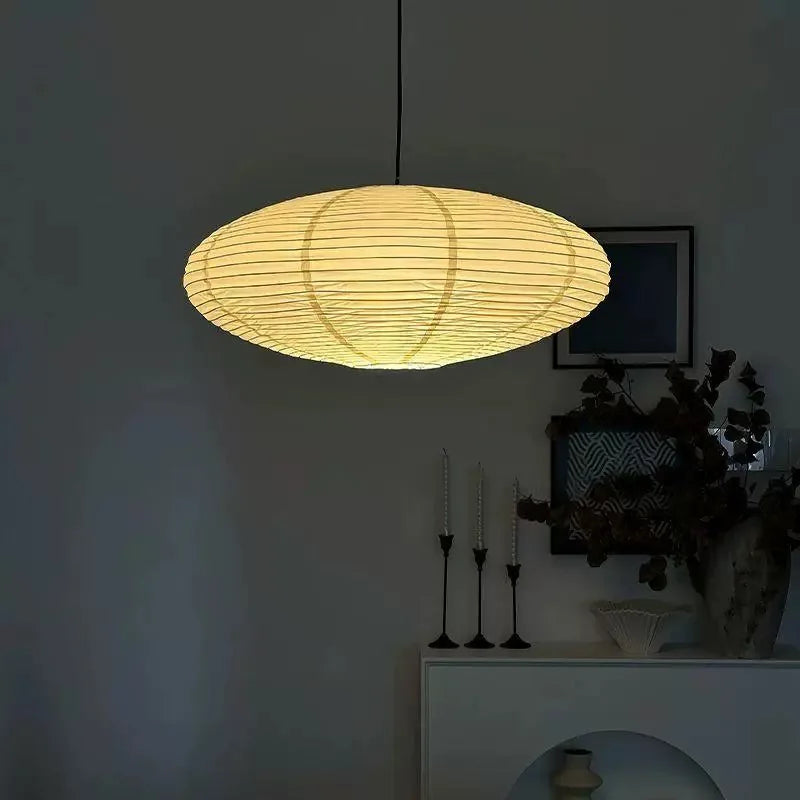 Living Room Hotel Environmentally Friendly Home Simple Nordic Lampshade Decoration Paper Lantern in Study Chandelier