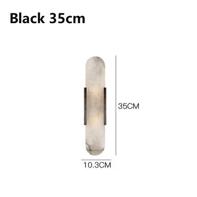 Modern Nordic High-End Marble Bedroom Bedside Lamps Living Room Wall Lighting Elegant Room Decor Marble Interior Wall Led Lights