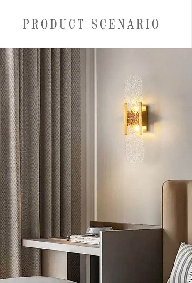 Modern Nordic High-End Marble Bedroom Bedside Lamps Living Room Wall Lighting Elegant Room Decor Marble Interior Wall Led Lights