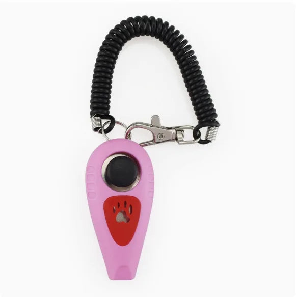 Dog Training Loudspeaker, Whistle, Two-in-One Pet Training Device, Dog Correct Behavior Training, Fixed-Point T