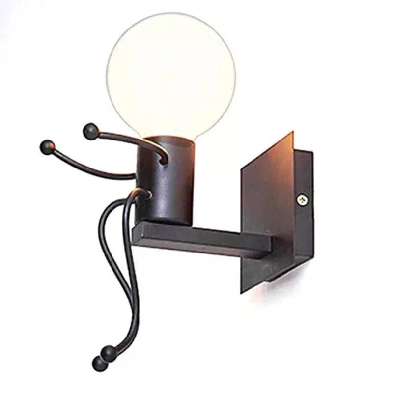 Creative Personality Living Room Bedroom Bedside Lamp Balcony Corridor Corridor Wall Lamp Art Children's Room Wall Lamp