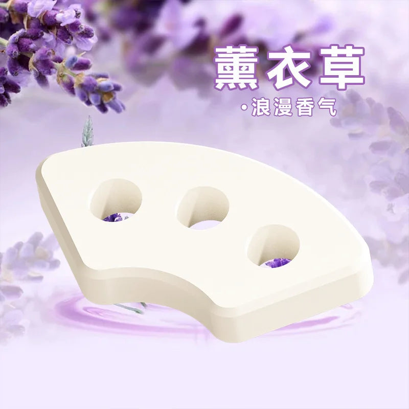 Disposable Toilet Brush Household Bathroom Wall Mounted No Dead Corners Cleaning Specialized Descaling Tool Scrubber Bowl White
