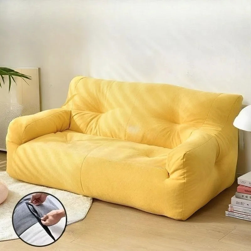 Living Room Sofas Modern Bean Bag Lazy Sofa Removable and Washable Bedroom Sofas Household Room Furniture Balcony Sleeping