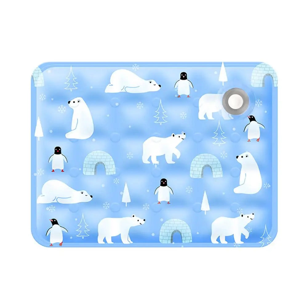 Cooling Ice Mat For Pets Summer Pet Cold Bed Extra Large For Small Big Dogs Pet Accessories Water Injection Cooling Pad Dry Pad