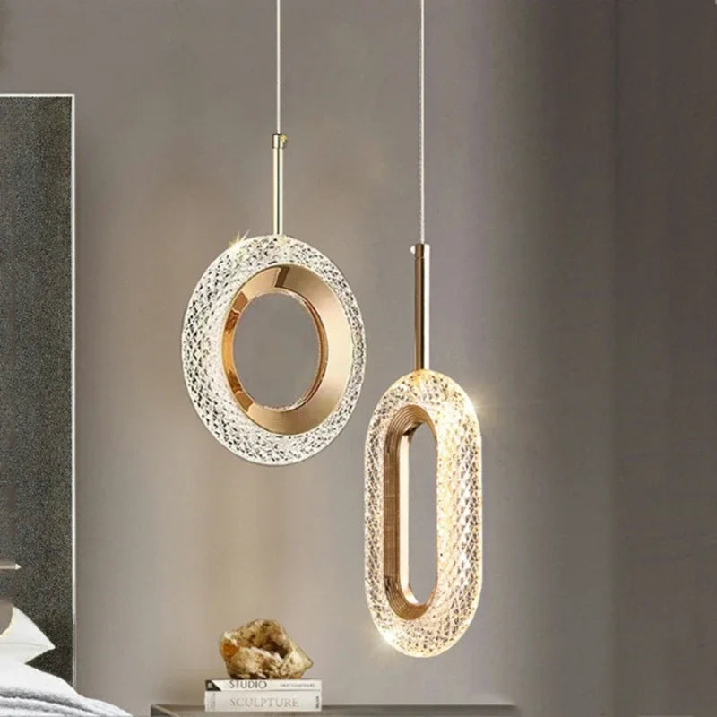 Modern Bedroom Bedside Chandelier Originality Corridor Wall Lamp Restaurant Bar Ceiling Lamp Indoor Decorate Pendant Luminaires