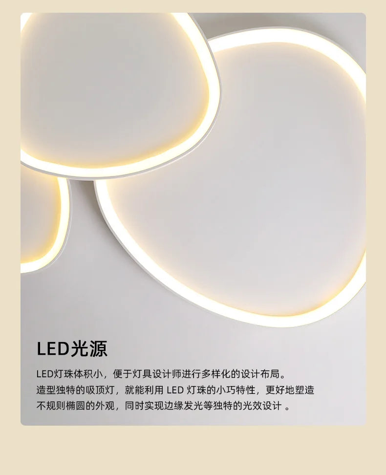 LED Living Room Ceiling Lamp Modern and Simple Nordic Living Room Bedroom 2026 New Home Study Minimalist Living Room Main Light