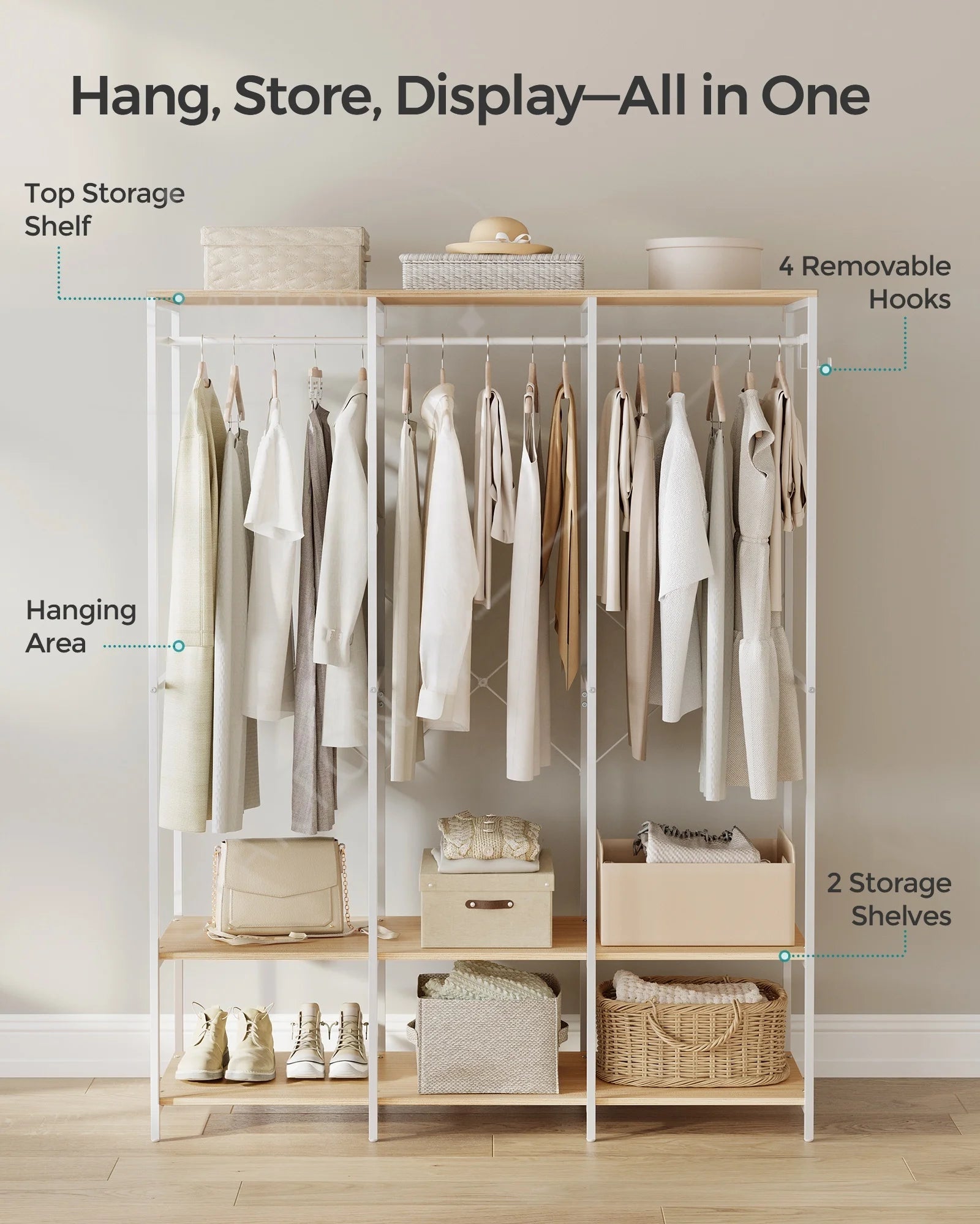 Large Closet Bedroom Extendable Wardrobe Modern Bedroom Furniture Clothes Wardrobe Closet