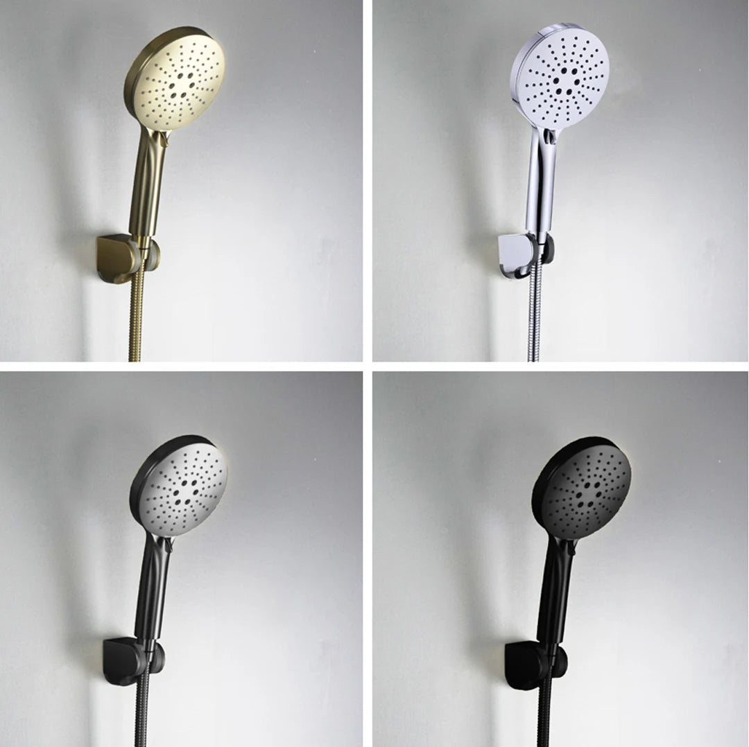Bathroom 3 Functions Handheld High-pressure Water-Saving Shower Head Hardware Accessories High Qualit ABS Hand-Hold Shower