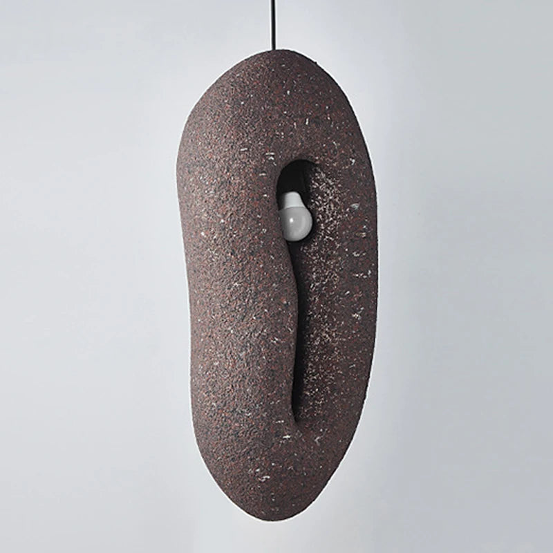 Online Celebrity Designer Dining Room Qingba Small Droplight Japanese Wabi Sabi Retro Red Home Stay Bedside Pendent Lamp