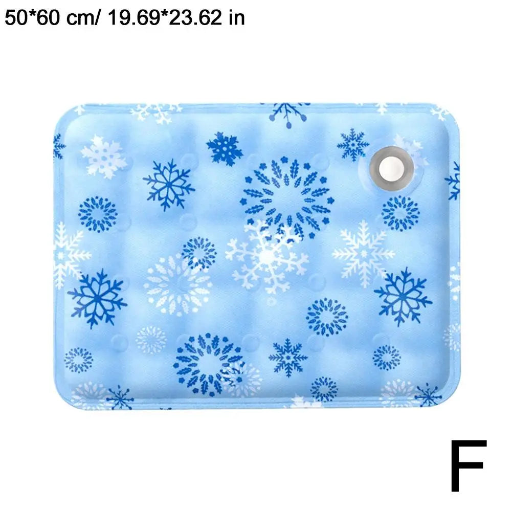 Cooling Ice Mat For Pets Summer Pet Cold Bed Extra Large For Small Big Dogs Pet Accessories Water Injection Cooling Pad Dry Pad