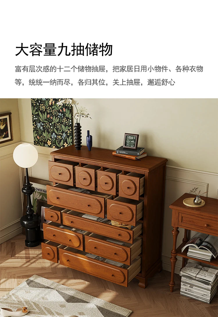 Classic Luxury Living Room Cabinets Retro Storage Mid Century Vintage Living Room Cabinets Drawers Modern Meuble Salon Furniture