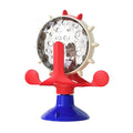 Cat Dog Treat Dispenser Toy - Cat Interactive Feeder Pet Food Toys Feeder 360° Degree Rotating Food Leakage Device Rotate