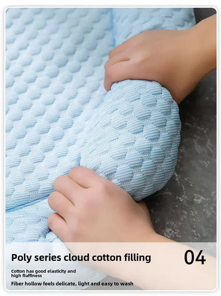 Dog Cooling Bed Mat Big Eyed Monster Cartoon Breathable Soft Ice Silk Sleeping Pad for Cat Moistureproof Cushion Matress Nonslip