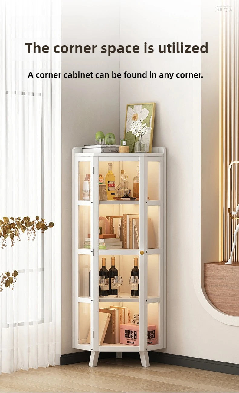 Corner Cabinet Dining Room Corner Cabinet Wall Triangle Cabinet Corner Locker Living Room Bedroom Corner Floor Storage