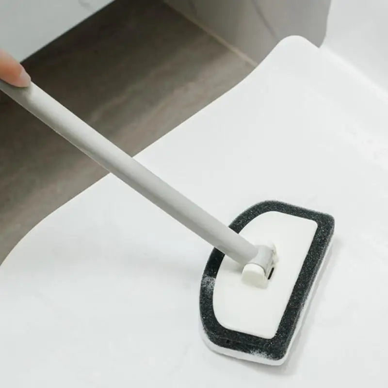 Bathroom Sponge Cleaning Brush Multi-Functional Tool Long Handle Removable Household Floor Bathtub Brushes Ceramic Tile Brush