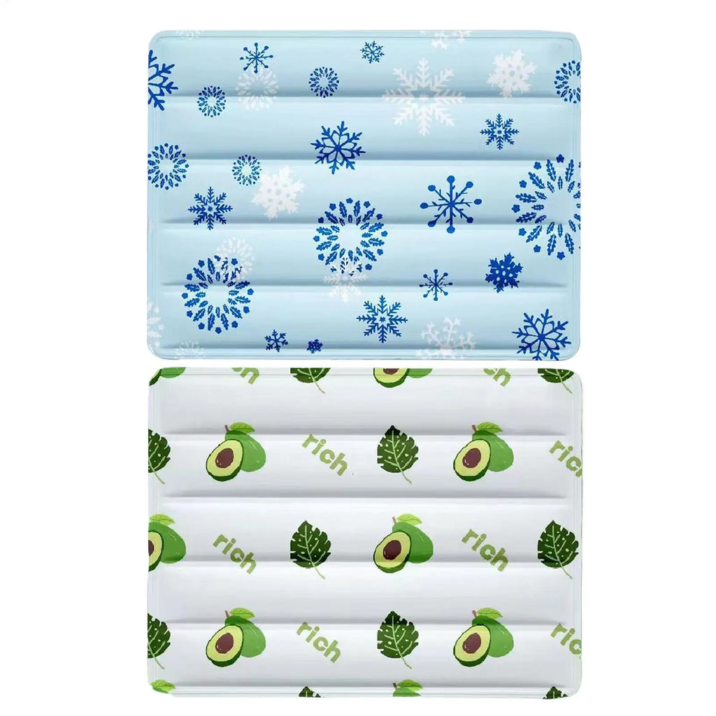 Dog Cooling Mat 30x40cm Ice Bed Soft Reusable Floor Cushion Summer Cool Mat for Small Medium Large Cats Indoor Outdoor Use