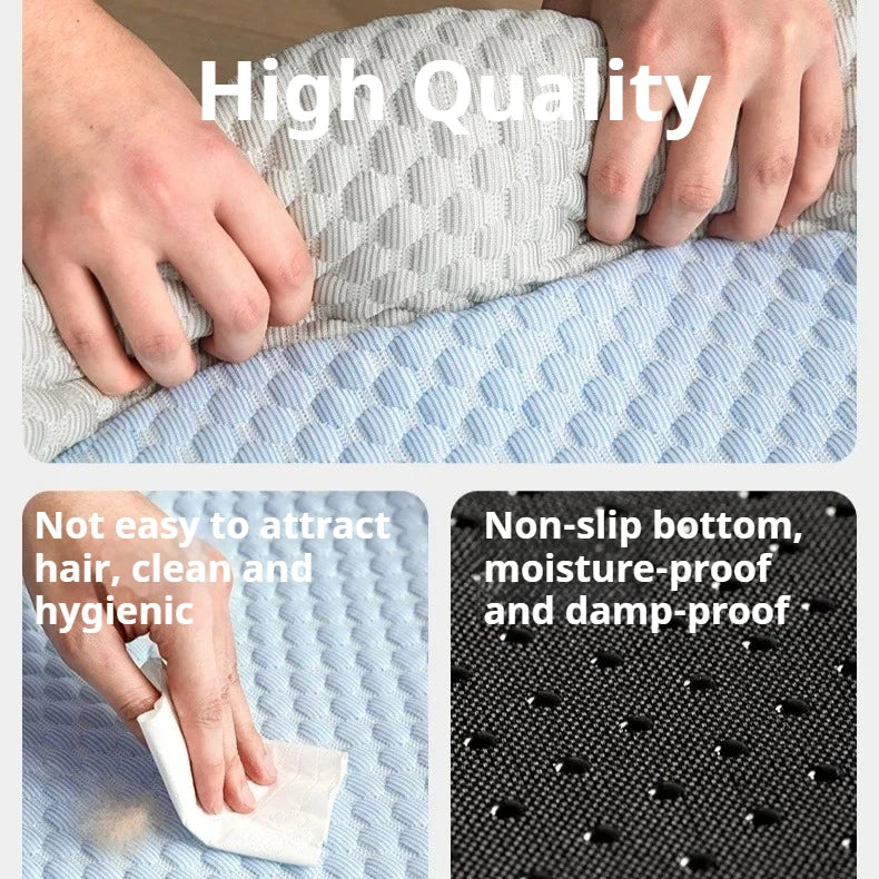 Cooling Dog Bed for Small Medium Dogs Breathable Cat Sofa Cooling Mat Pet Bed Pad with Removable Cover for Indoor Outdoor Summer