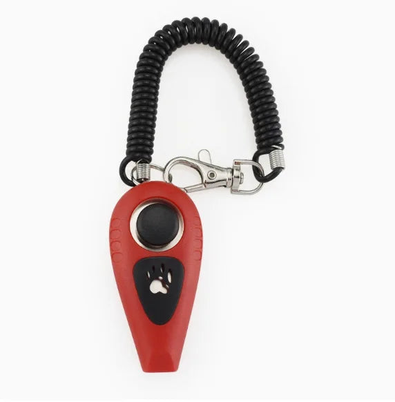 Dog Training Loudspeaker, Whistle, Two-in-One Pet Training Device, Dog Correct Behavior Training, Fixed-Point T