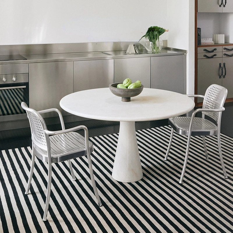 Fashion Style Carpet for Living Room Geometric Striped Decor Home Large Area Sofa Black White Rugs Bedroom Plush Non-slip Mat
