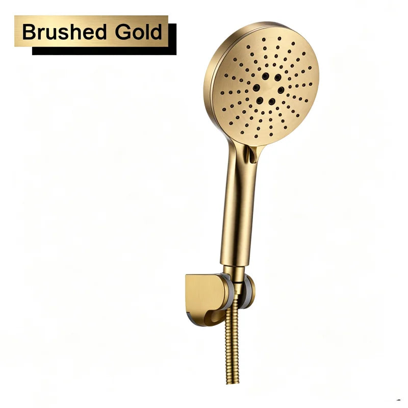 Bathroom 3 Functions Handheld High-pressure Water-Saving Shower Head Hardware Accessories High Qualit ABS Hand-Hold Shower