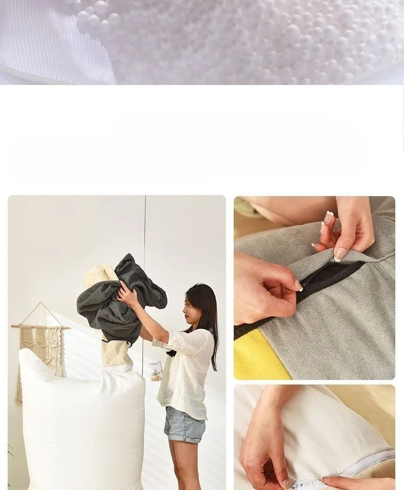 Living Room Sofas Modern Bean Bag Lazy Sofa Removable and Washable Bedroom Sofas Household Room Furniture Balcony Sleeping