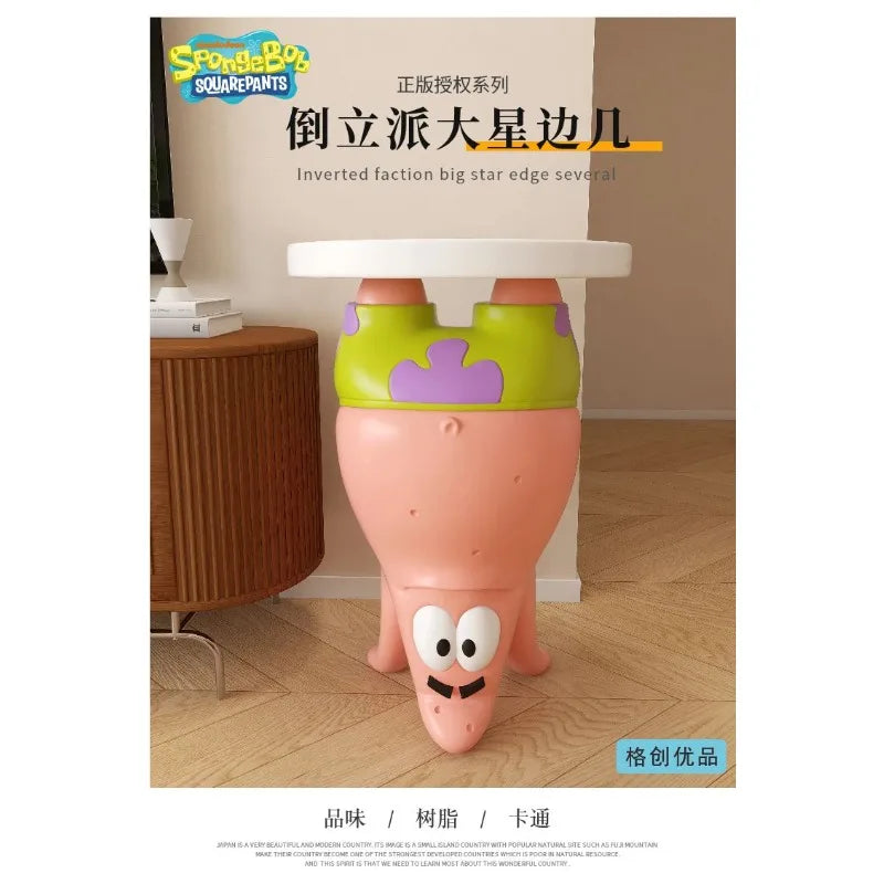 2026 Inverted Living Room Bedroom  Bedside Shelves Soft Decoration Super Cute Atmosphere Floor Decoration Ornament Toys Gift