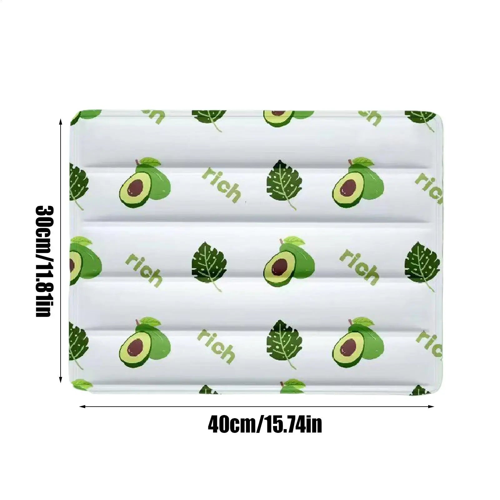 Dog Cooling Mat 30x40cm Ice Bed Soft Reusable Floor Cushion Summer Cool Mat for Small Medium Large Cats Indoor Outdoor Use