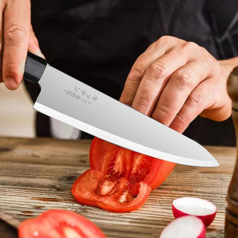 Kitchen knife cooking knife kitchen stainless steel slicing knife Japanese knife chef-specific fruit knife, Japanese fish cutter