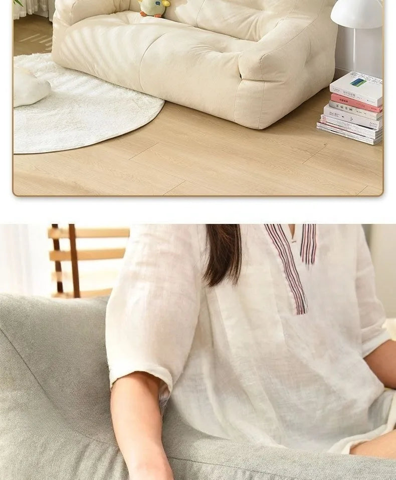 Living Room Sofas Modern Bean Bag Lazy Sofa Removable and Washable Bedroom Sofas Household Room Furniture Balcony Sleeping