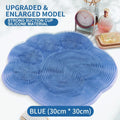 1pc Bath Massage Mat, Foot Washer, Back Scrubber, Shower Foot Mat, Bathroom Additions, Shower Supplies, Bathroom Foot Scrubber