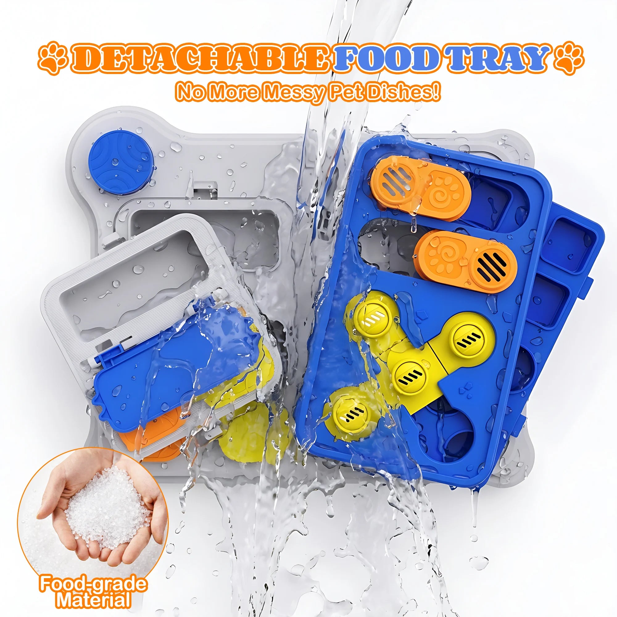 Dog Puzzle Toy & Pet Feeder - Treat Dispensing Toy for IQ Training, New Arrival, Ideal for Small/Medium Dogs