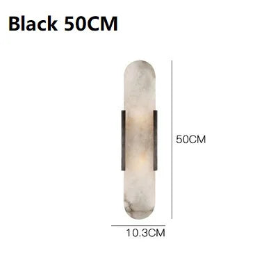 Modern Nordic High-End Marble Bedroom Bedside Lamps Living Room Wall Lighting Elegant Room Decor Marble Interior Wall Led Lights
