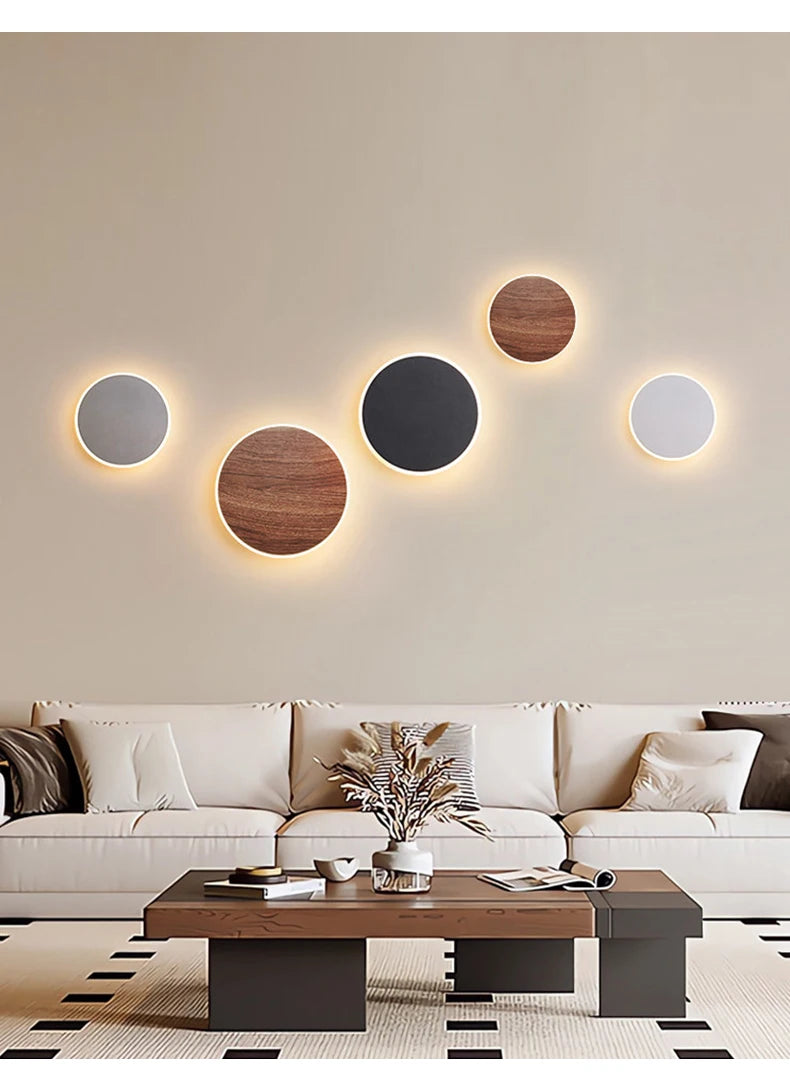 Bedroom 2025 New Wiring Free Living Room Tv Background Wall Daily Lighting Staircase Sensor Internet Famous Bedside Sconce Light